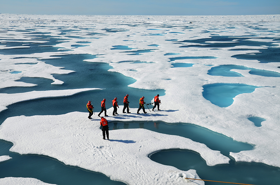 Антарктида - Тающий лед