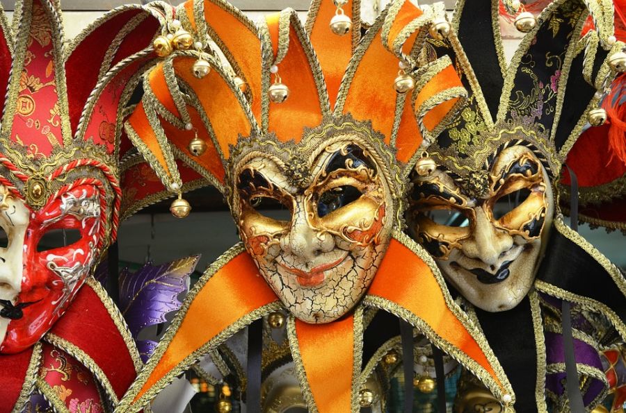 венецианские карнавальные маски