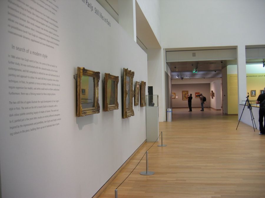 картины ван гога в музее, достопримечательности амстердама