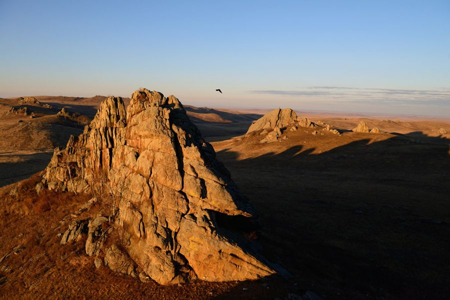 горы в Даурском заповеднике, объекты ЮНЕСКО