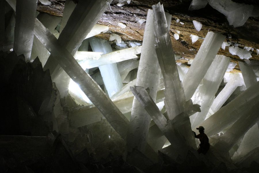 пещера кристаллов в мексике, гигантские кристаллы, самые необычные места на земле