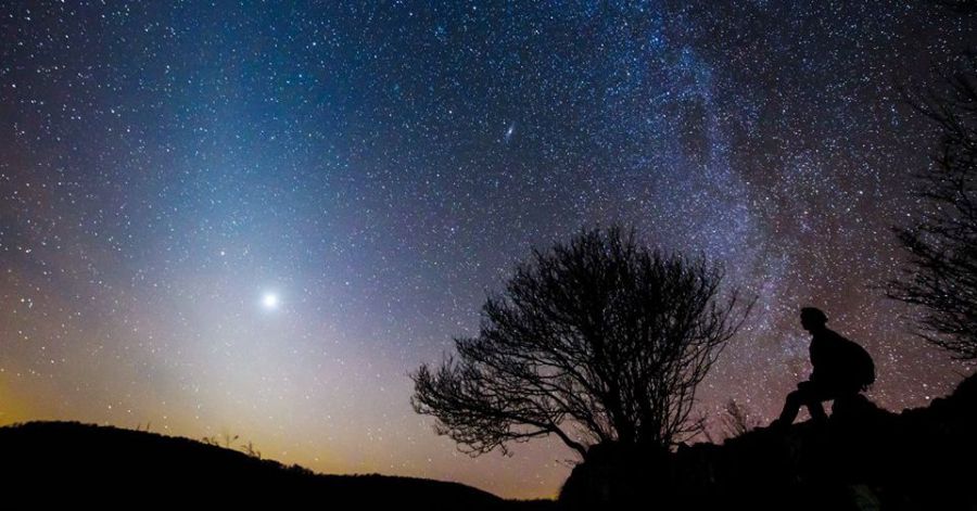 Национальные парки Бюкк и Хортобадь, млечный путь, ночное небо, звезды на небе, синее небо ночью, что такое астротуризм, наблюдение за звездами, астротур