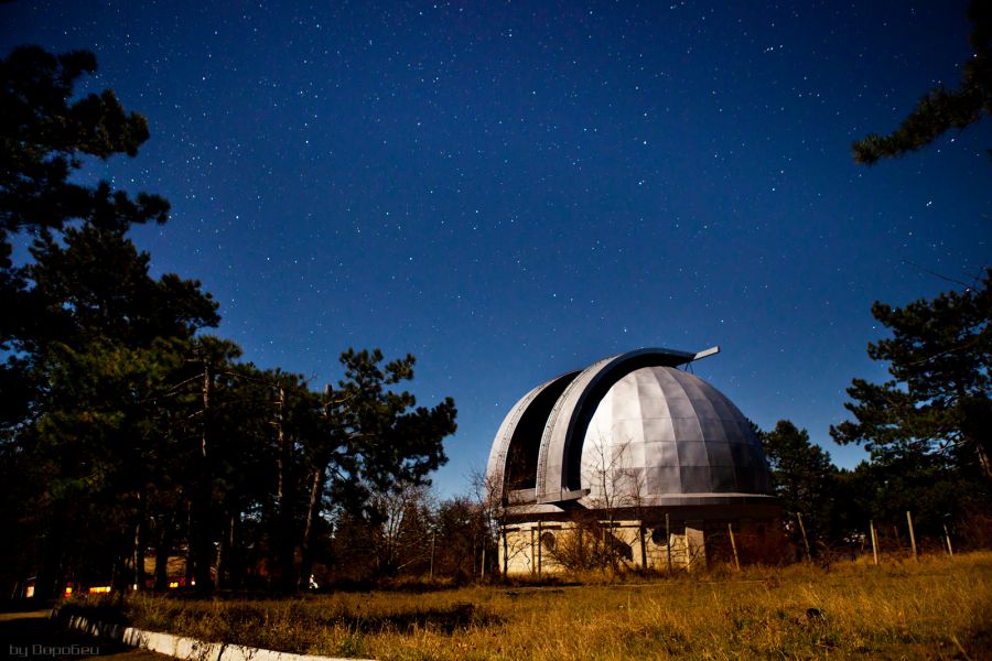 Крымская астрофизическая обсерватория, здание обсерватории, что такое астротуризм