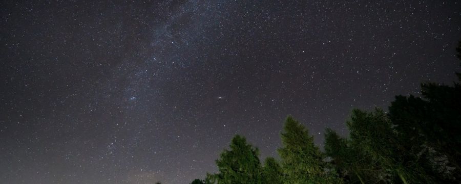 парк айфель в германии, ночное небо, звезды на небе, синее небо ночью, что такое астротуризм, наблюдение за звездами, астротур