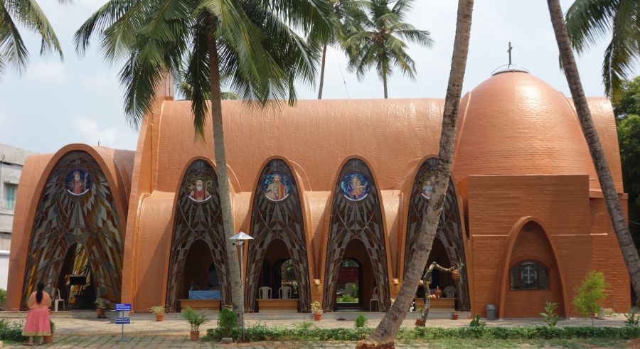 архитектура в индии, храм в индии, форт кочин, индийские специи