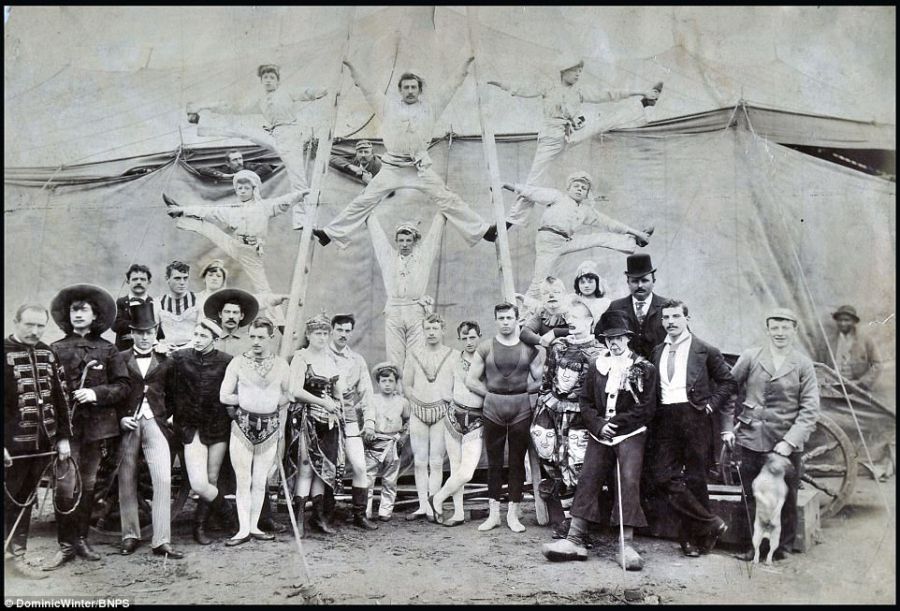история цирка, цирк 19 века, циркачи 19 века